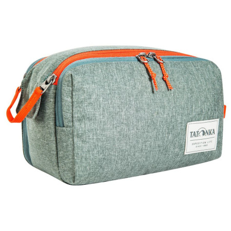 Козметична чанта Tatonka Cosmetic Double Zip Pouch зелен sage green