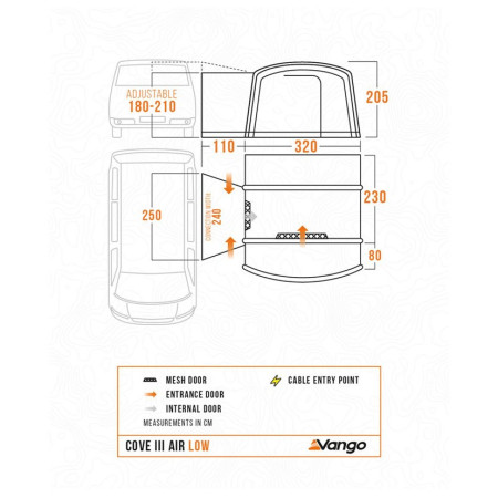 Форселт Vango Cove III Air Low