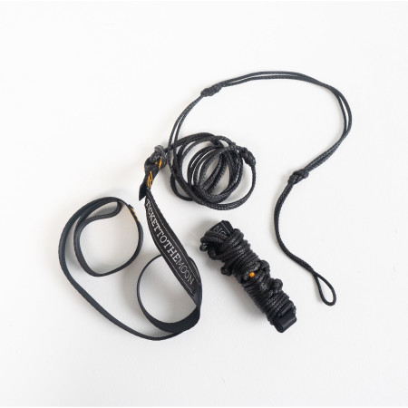 Въжета за хамак Ticket to the moon Lightest Straps черен