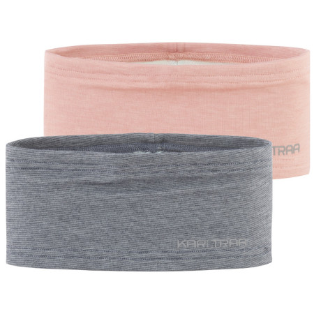 Лента за глава Kari Traa Nora S Headband 2Pk сив/оранжев