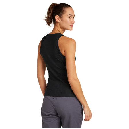 Дамска тениска без ръкав Icebreaker W Mer Rib Lotus Tank