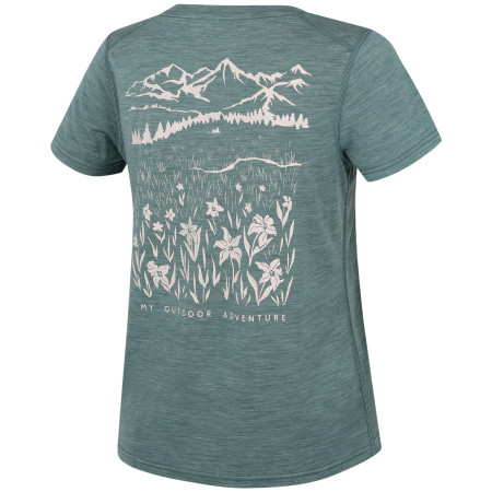 Дамска тениска MOOA Merino Lyolite Horizon 150 Comfy