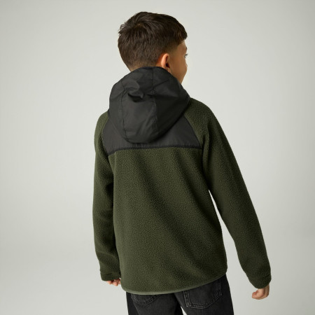 Детски суитшърт Regatta Munro Hybrid Jacket DarkKhak/Blk