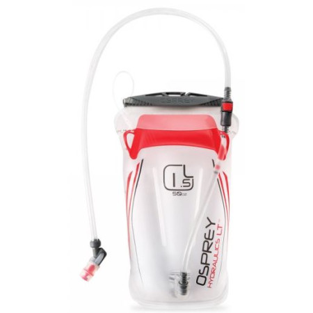 Система за вода Osprey Hydraulics LT 1,5l бяло/червен red