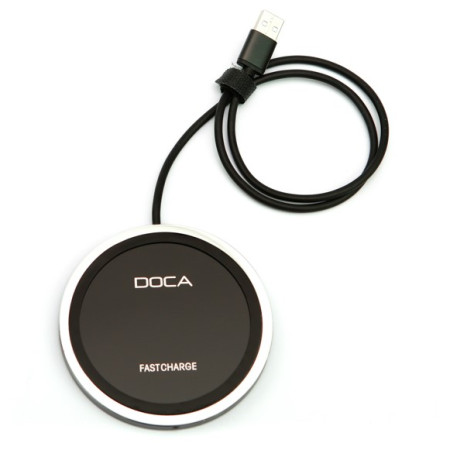 Безжично зарядно устройство Doca Fast Wireless Charger