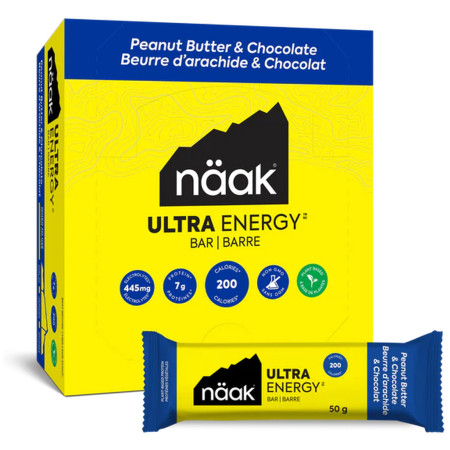 Енергийни блокчета Näak Peanut Butter & Chocolate - Ultra Energy™ Bar