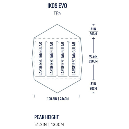 Палатка Sea to Summit Ikos Evo Tent TR4