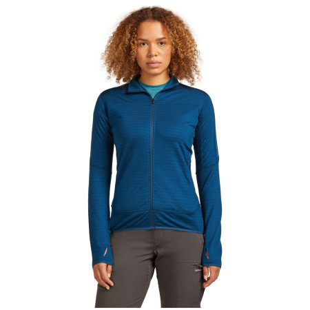 Дамски функционален суитшърт Icebreaker Women Merino Blend 300 RealFleece™ Descender LS Zip