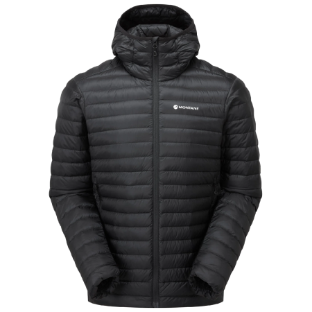 Мъжко зимно яке Montane Anti Freeze Lite Hoodie черен BLACK