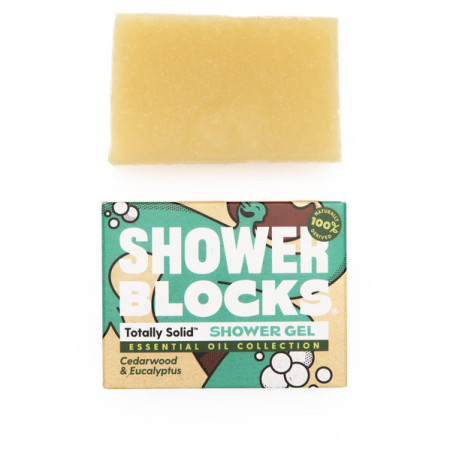 Душ гел Totally Solid Solid Shower Gel EO Range - Cedarwood & Eucalyptus