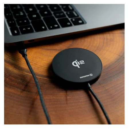 Безжично зарядно устройство Swissten MagPuck