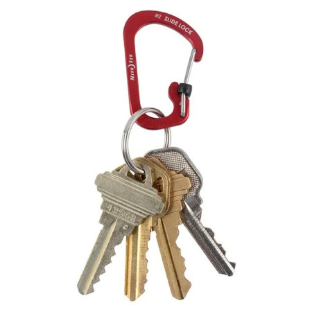 Комплект карабинери Nite Ize SlideLock Aluminium