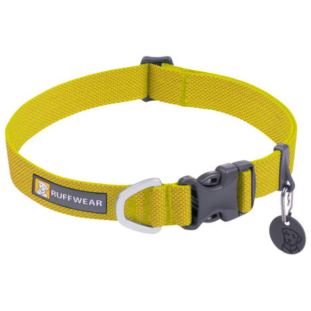 Нашийник за куче Ruffwear Hi & Light™ Collar жълт Lichen Green