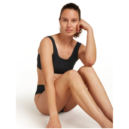 Спортен сутиен Icebreaker W Mer Rib Lotus Bra