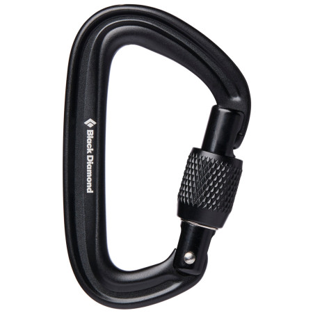 Карабинер Black Diamond Liteforge Screwgate черен Black