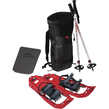 Комплект MSR Snowshoe Kit червен/черен Red/Black