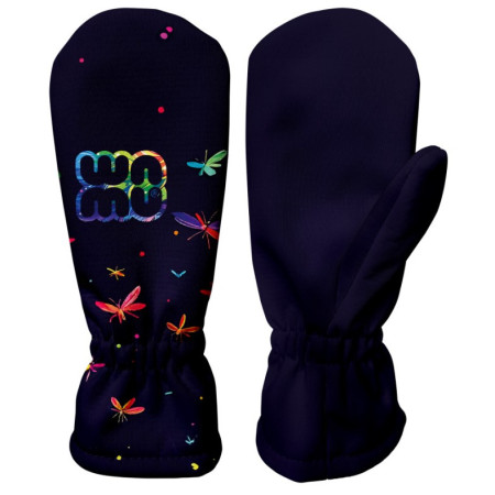 Детски софтшел ръкавици WAMU Dark Purple