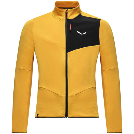 Функционален мъжки суитшърт Salewa Ortles Fleece Fz M златен gold