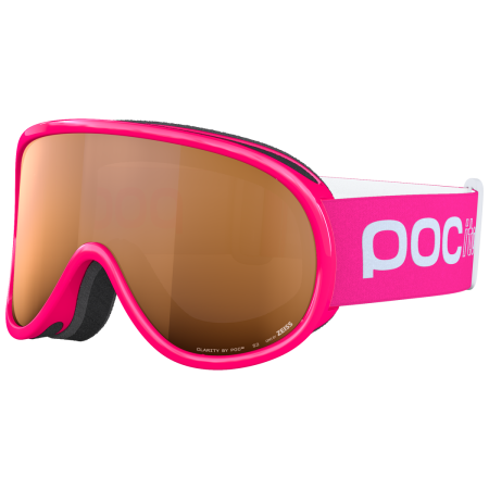 Детски ски очила POC POCito Retina розов Fluorescent Pink/Partly Sunny Light Orange