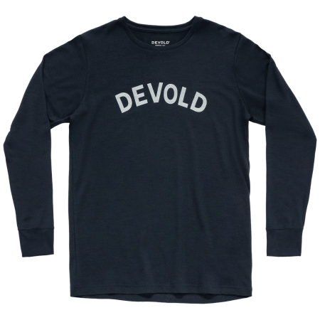 Функционална мъжка тениска Devold Classic Legacy Ls Man черен Ink