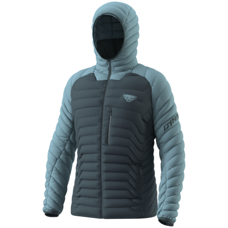 Мъжко пухено яке Dynafit Radical Rds Dwn Hood Jkt M син 3161 - smoke blue/0720