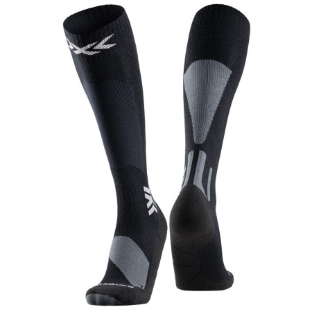 Чорапи 3/4 X-Socks Ski Discover Merino Otc черен X BLACK/GREY