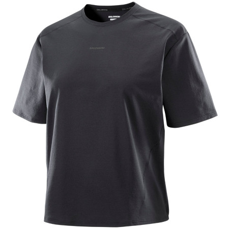 Дамска тениска Salomon Trackline SS Tee черен Deep Black