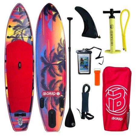 SUP борд iBoard 11' - 2 RED PALM