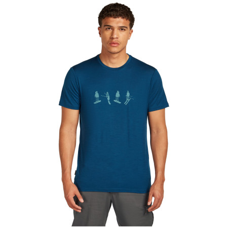 Мъжка тениска Icebreaker Men Merino 150 Tech Lite SS Tee Snow Day