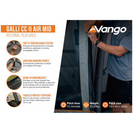 Форселт Vango Galli CC II Air Mid