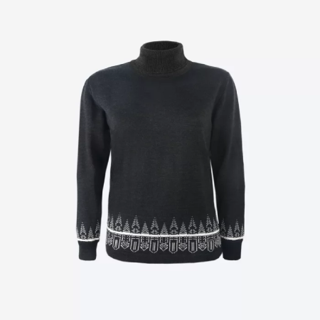 Дамско поло Kama 5052 сив graphite