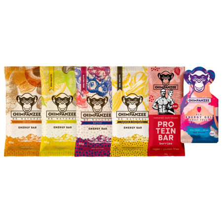 Спортна храна Chimpanzee Set energy + protein ovoce