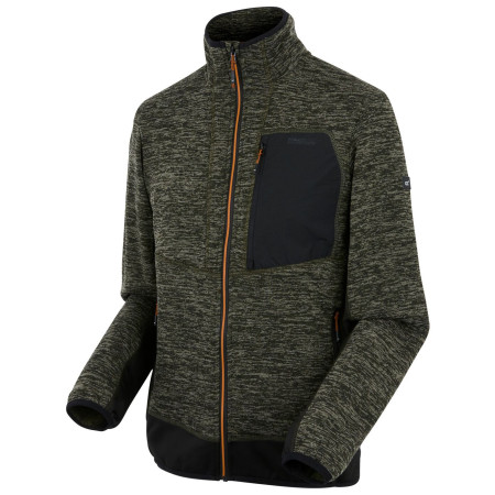 Мъжки суитшърт Regatta Baslinn зелен OlivNtMl/Blk