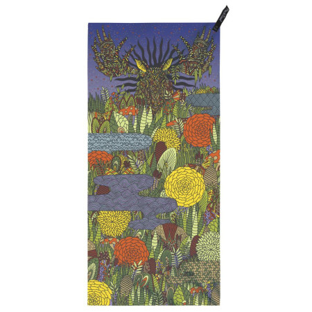 Бързосъхнеща кърпа PackTowl Personal Body син/червен Mystic Moose Print