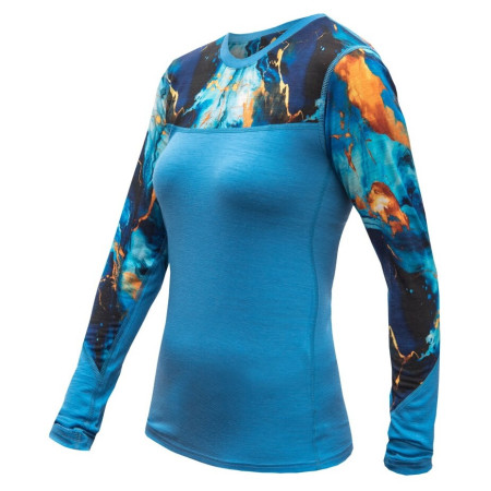 Дамска тениска Sensor Merino Impress, dl.rukáv