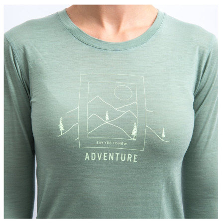 Дамска функционална блуза Sensor Merino Air Say Yes с дълъг ръкав