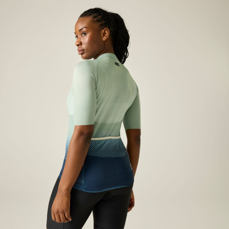 Дамска колоездачна фланелка Dare 2b Lightnint short sleeve printed jersey