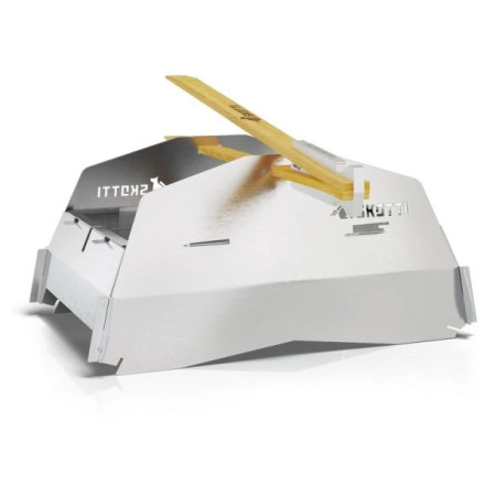 Аксесоар за скара SKOTTI Multifunkční víko na gril сребърен ocelová