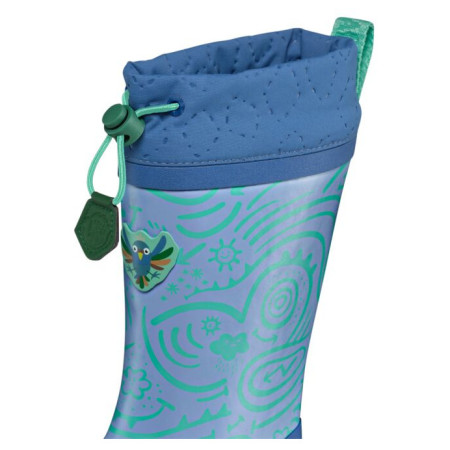 Детски гумени ботуши Affenzahn Rainboot Vegan Puddly Bird of Paradise