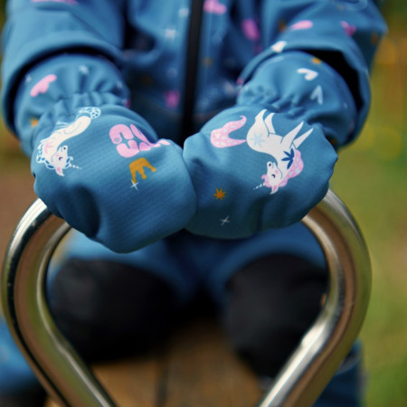 Детски зимни ръкавици с един пръст WAMU Jednorožci