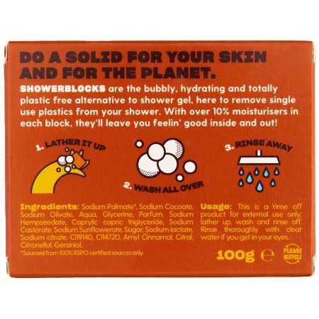 Душ гел Totally Solid Solid Shower Gel - Ginger & Agave Nectar