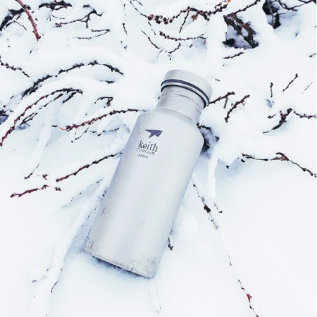 Бутилка Keith Titanium Titanium Sport Bottle 550 ml