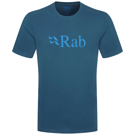 Мъжка тениска Rab Stance Logo Tee син