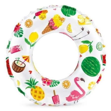 Пояс Intex Lively Print Swim Ring 59230NP зелен