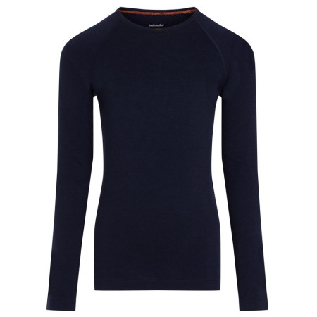 Детска функционална тениска Icebreaker K 200 Oasis LS Crewe Midnight Navy тъмно син Midnight Navy