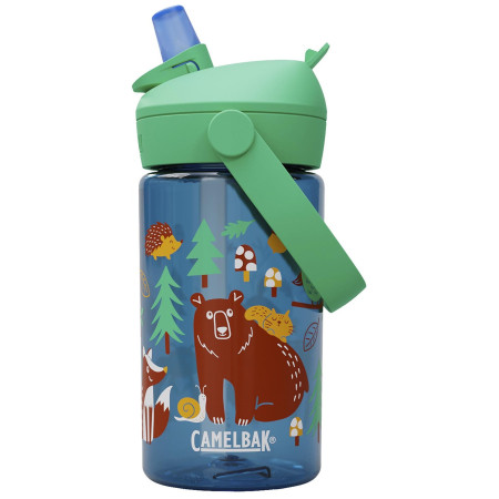 Бутилка Camelbak Thrive Flip Straw Kids 0,4l син/зелен Friendly Forest