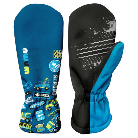 Детски зимни ръкавици с един пръст WAMU Bagr