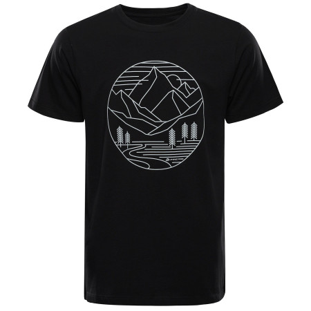 Мъжка тениска Alpine Pro Morol черен BLACK VARIANTA PC