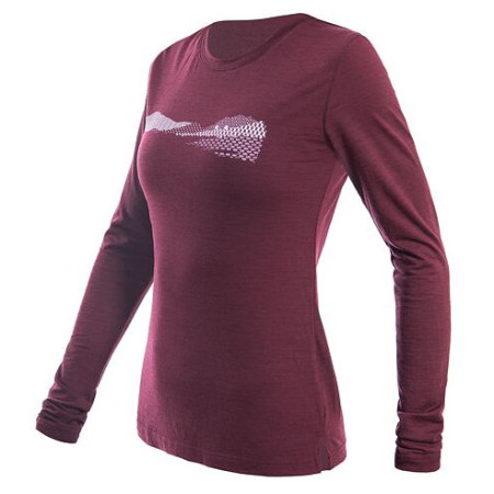 Дамска тениска Sensor Merino Air Pt Hills dl.rukáv