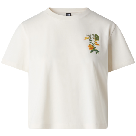 Дамска тениска The North Face W Flora Embro Regular Short Sleeve Tee-Graphic
